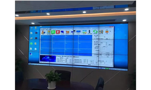 廣東廣州某企業(yè)視頻會議拼接屏項目